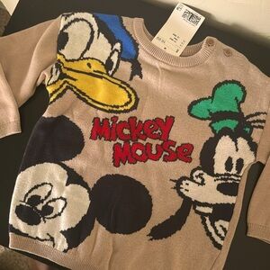 H&M Baby Mickey Mouse Sweater